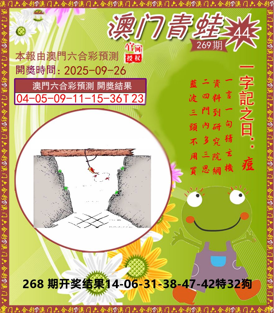 青蛙系列44 第269期