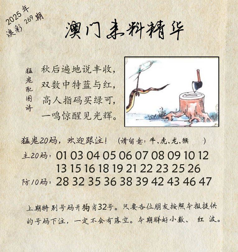 精华来料 第269期
