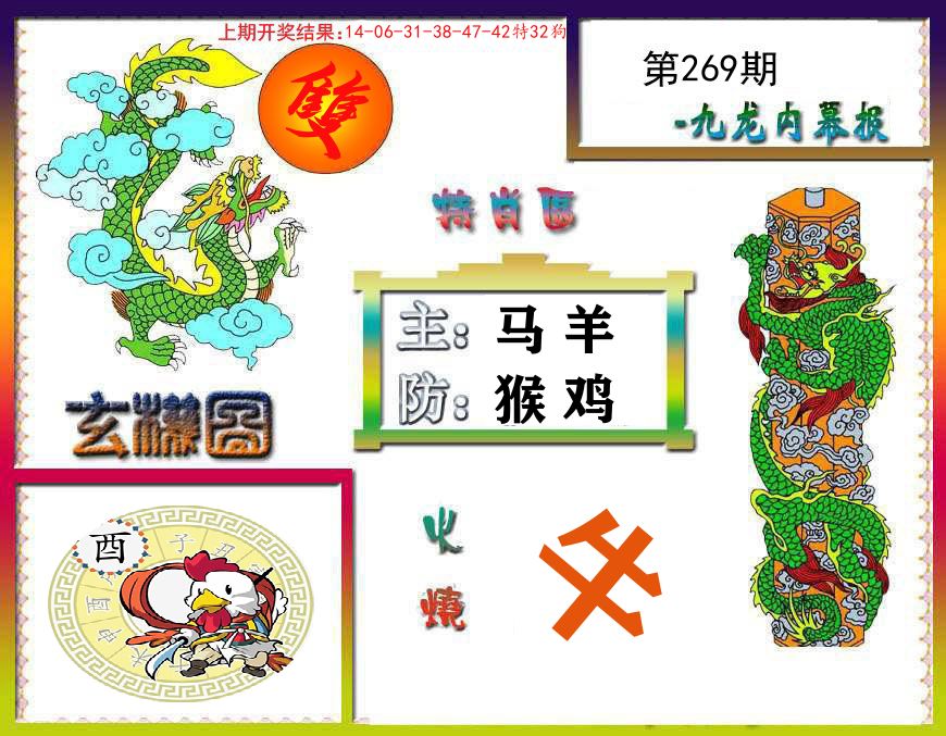 九龙内幕报 第269期