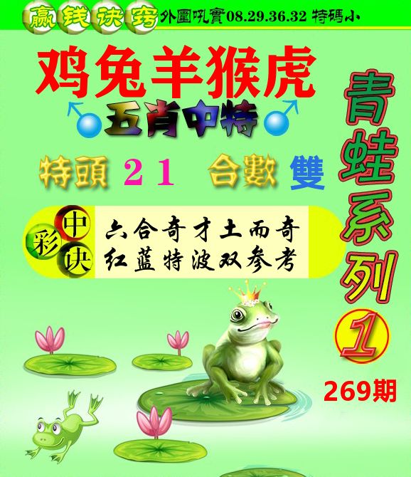 青蛙彩图 第269期
