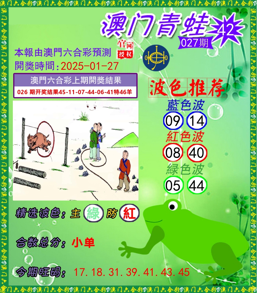 青蛙系列42 第27期