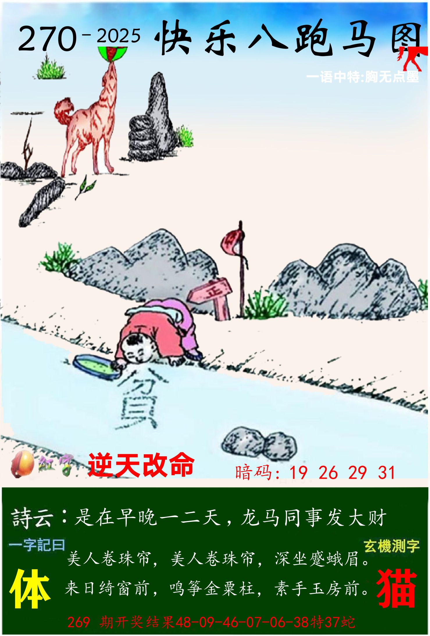澳门跑马 第270期