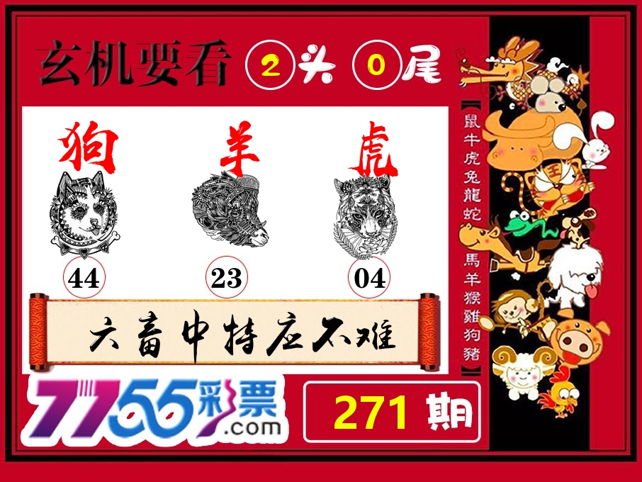 玄机要看 第271期