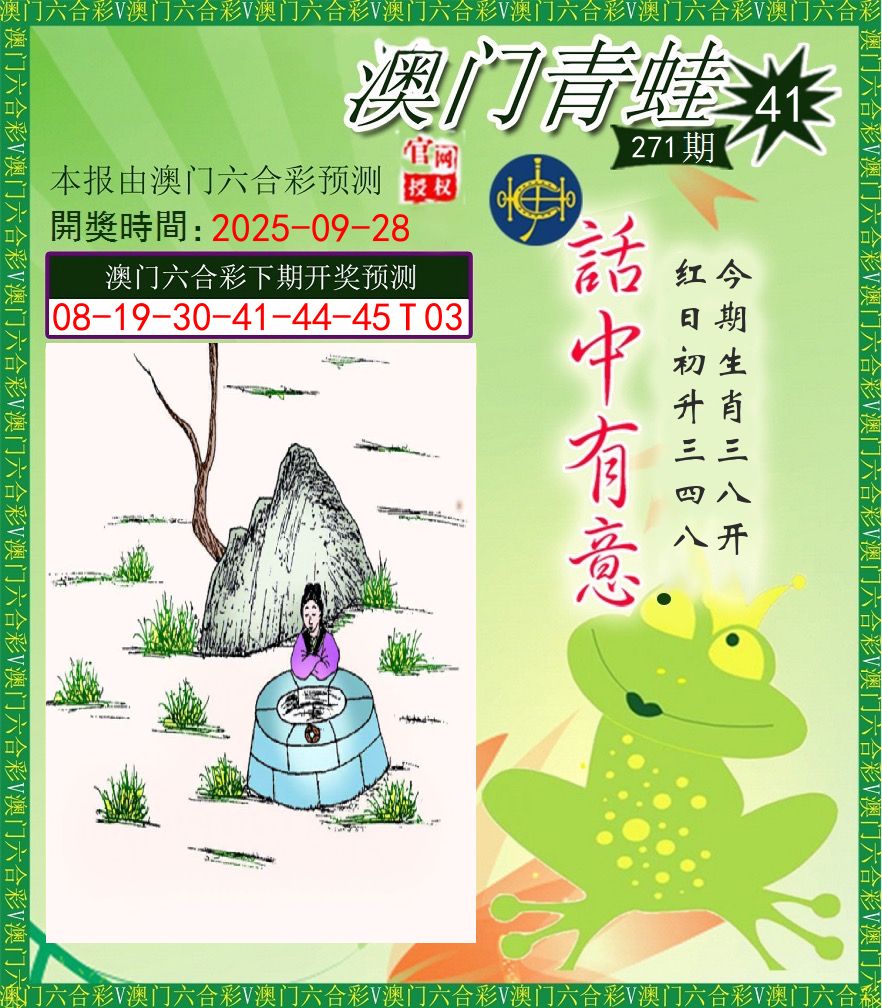 青蛙系列43 第271期