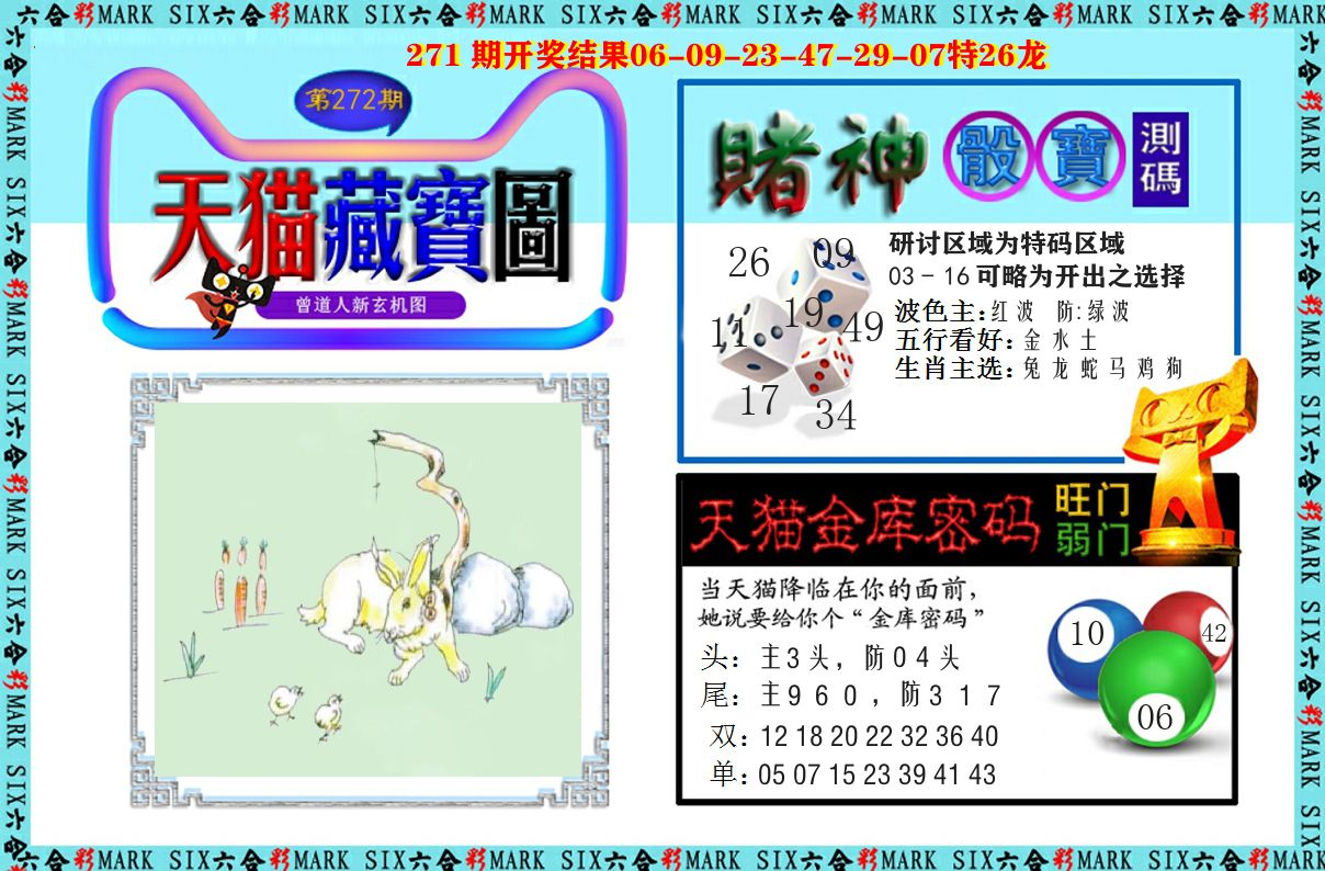 天猫藏宝图 第272期