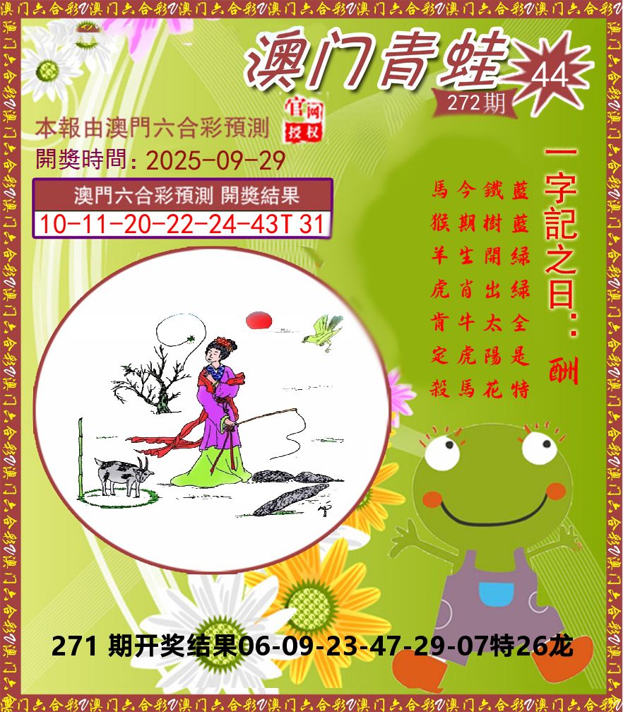 青蛙系列44 第272期
