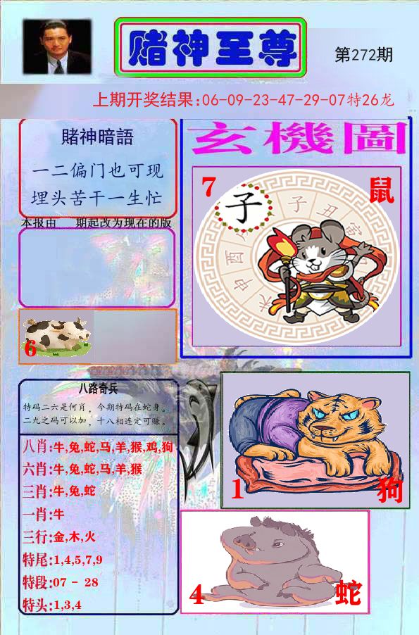 赌神至尊 第272期
