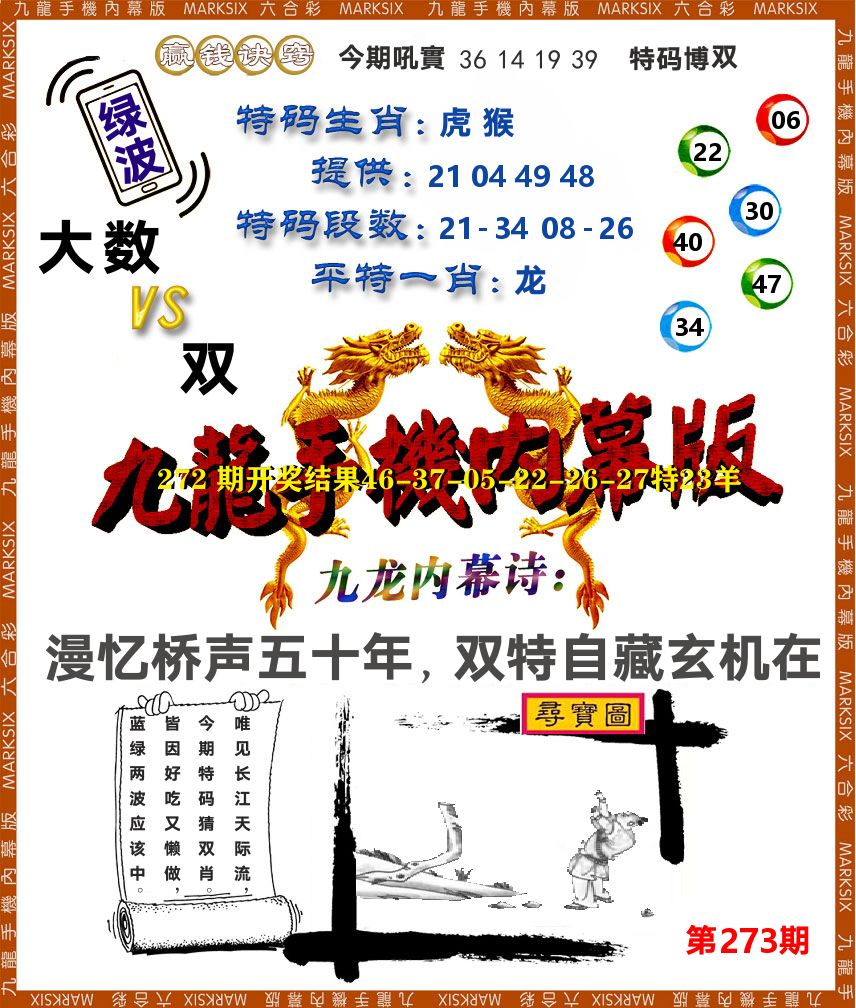 九龙手机内幕 第273期