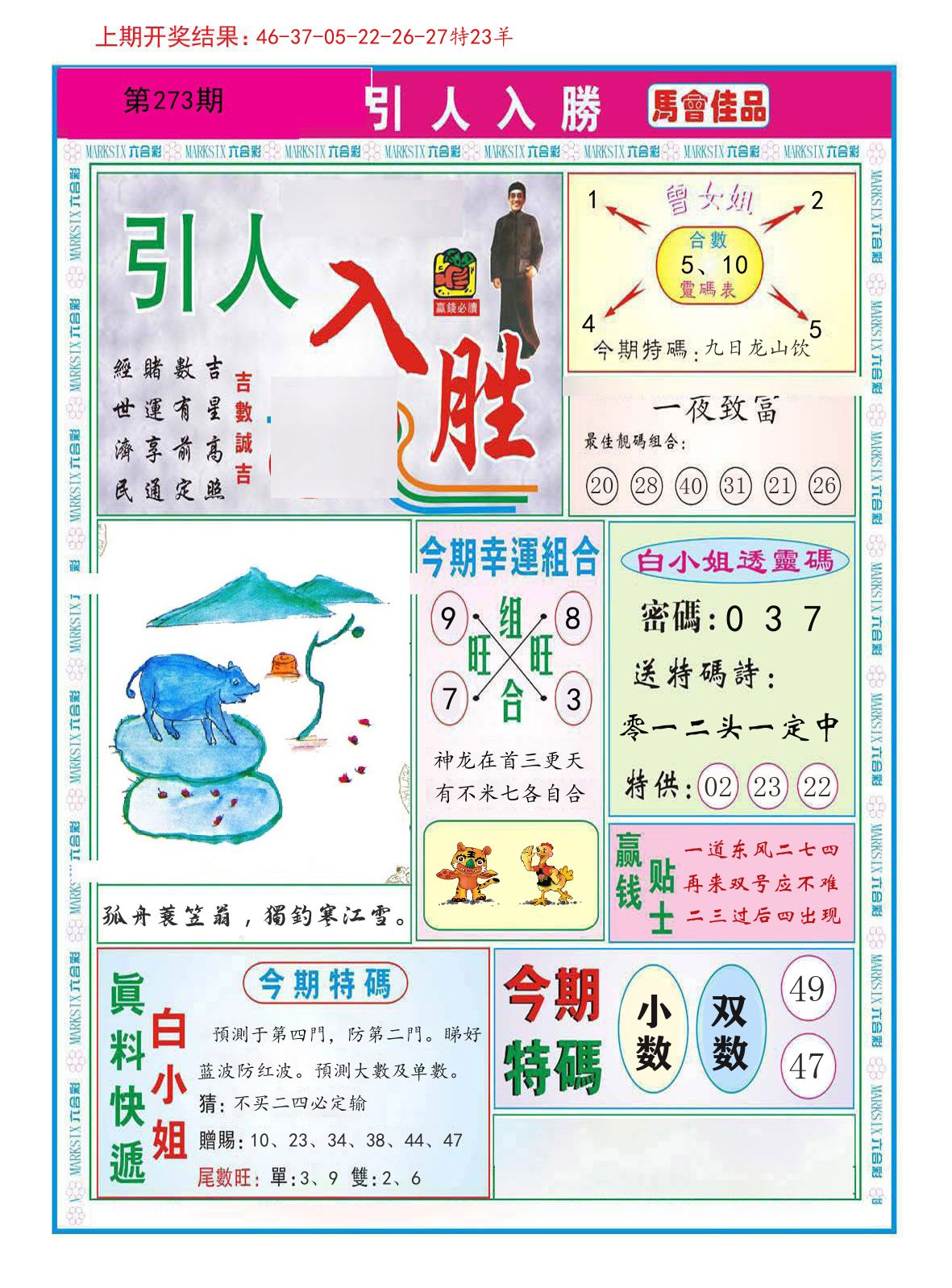 引人入胜 第273期