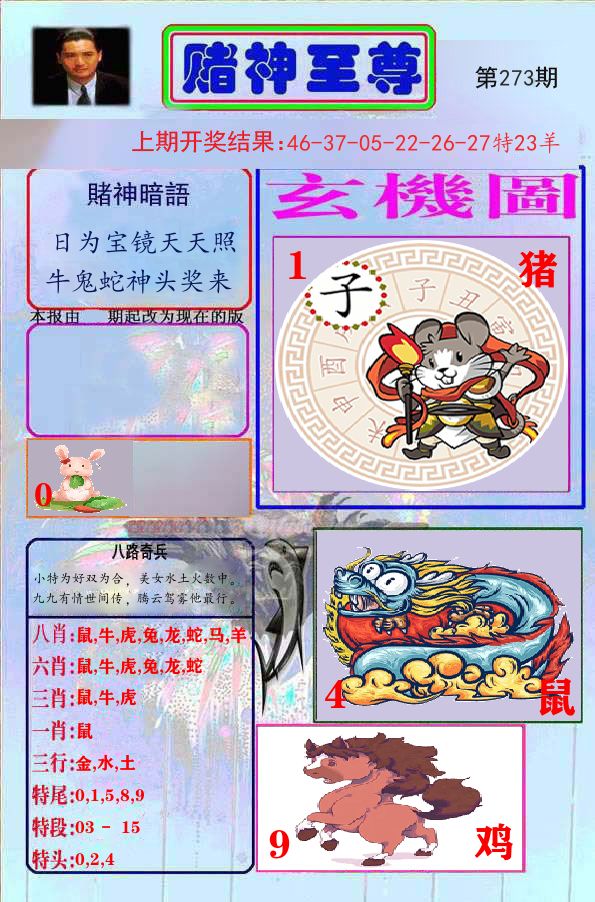 赌神至尊 第273期