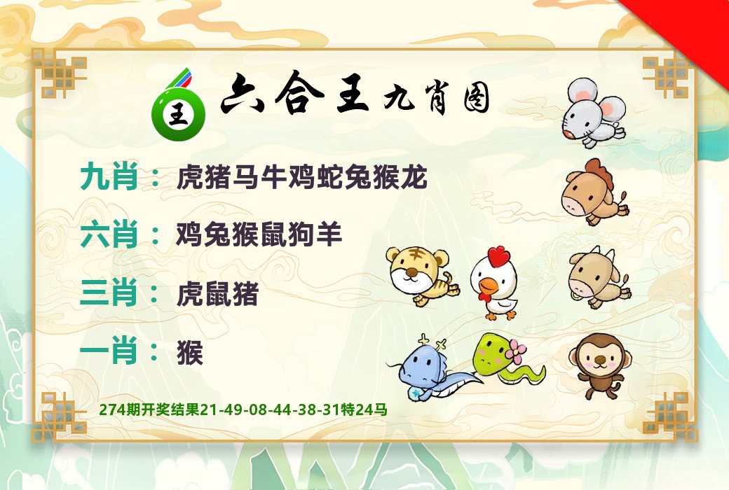 六合王九肖图 第275期