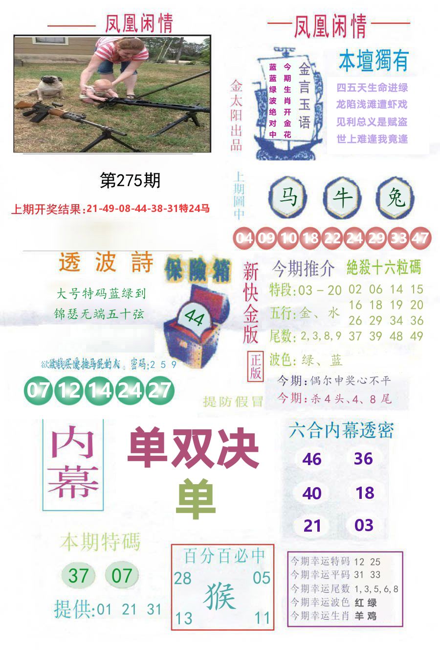凤凰闲情 第275期