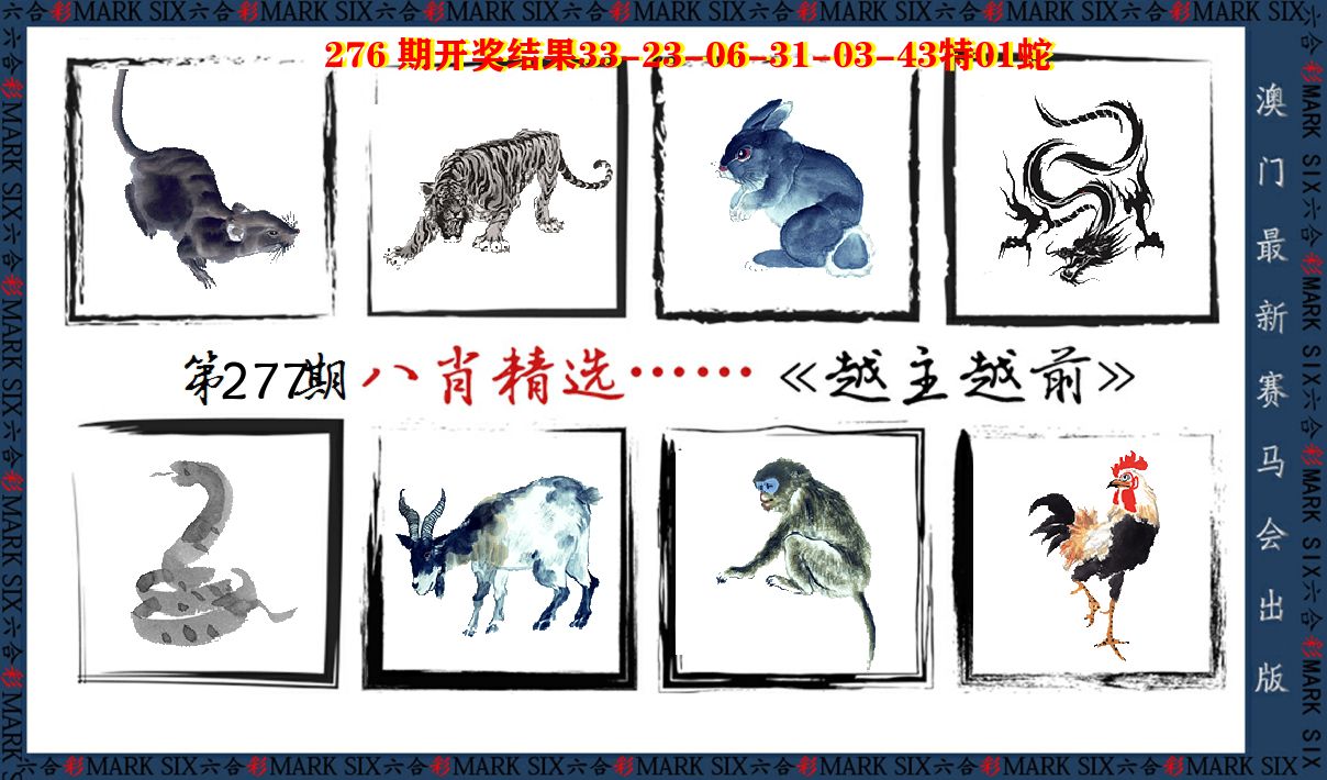 八肖精选 第277期