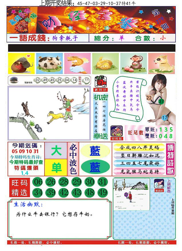 澳门财经宝鉴 第279期