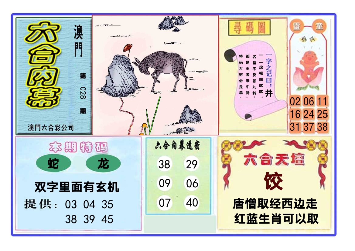 六合内幕 第28期