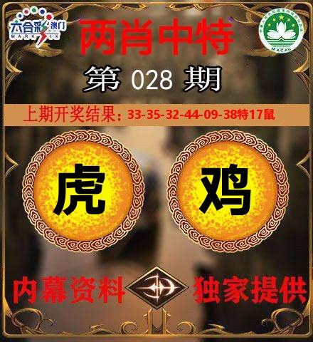 两肖中特 第28期