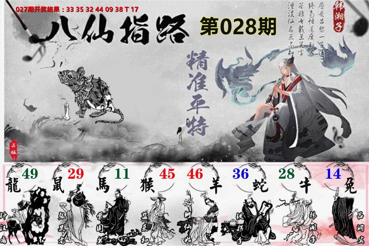 八仙指路 第28期