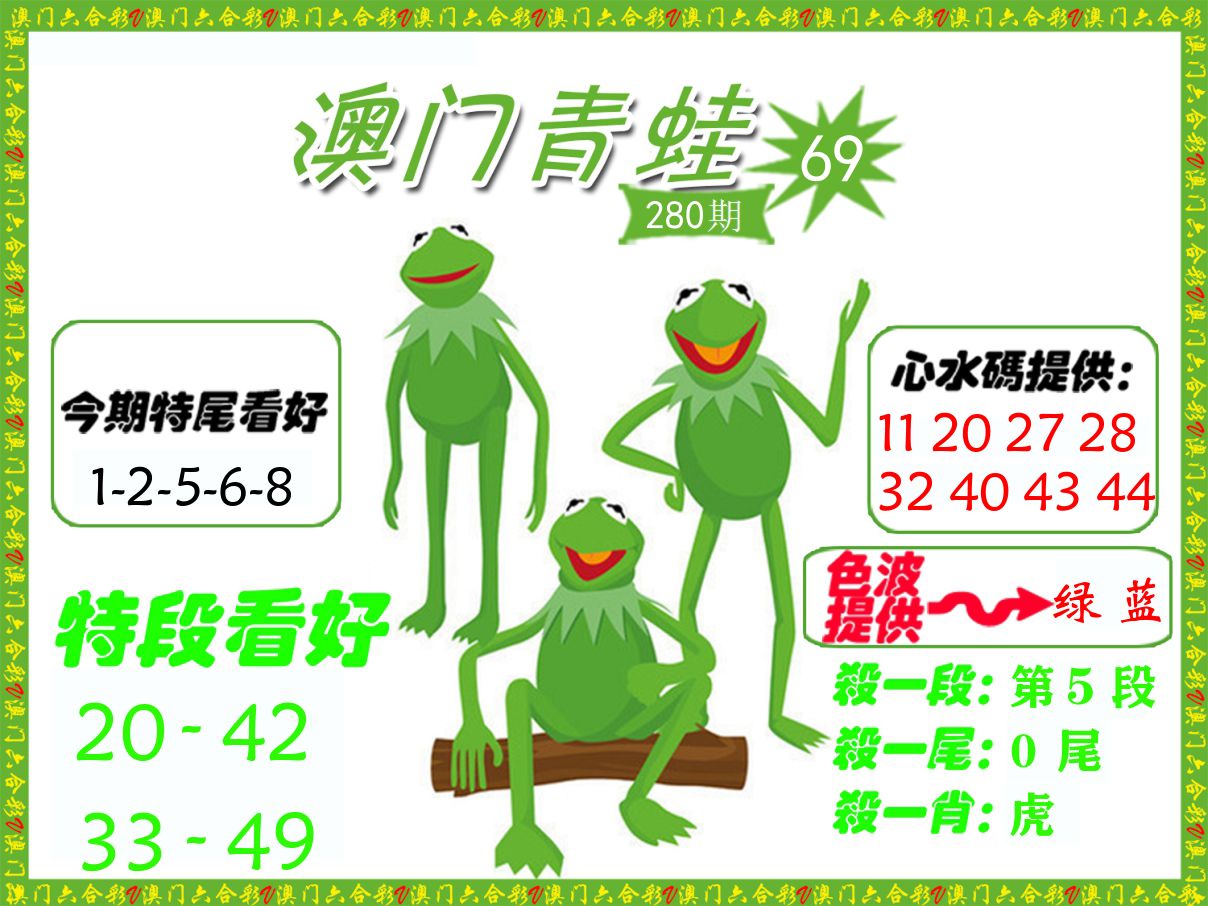 青蛙系列69 第280期