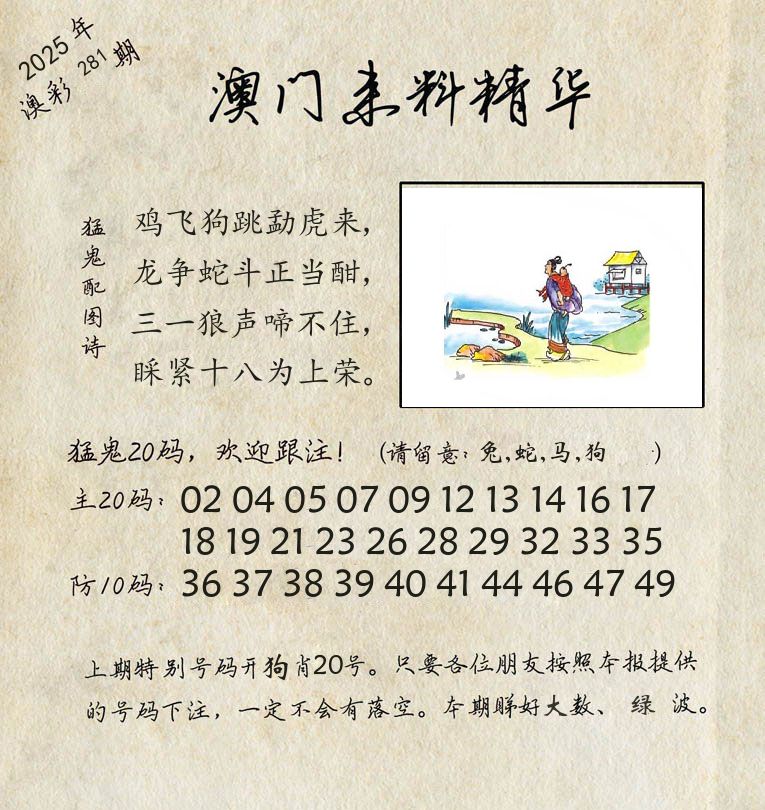 精华来料 第281期