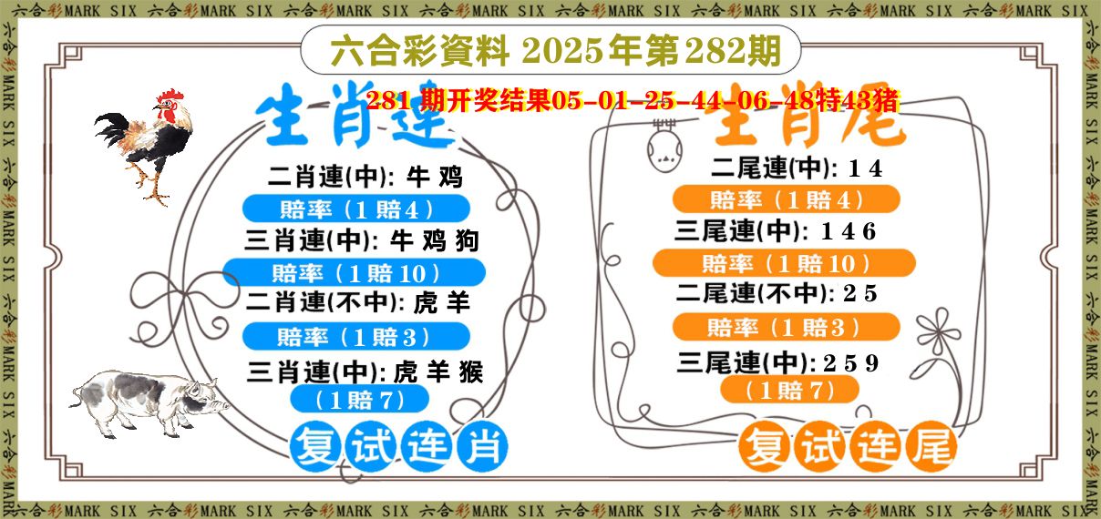 复试连 第282期