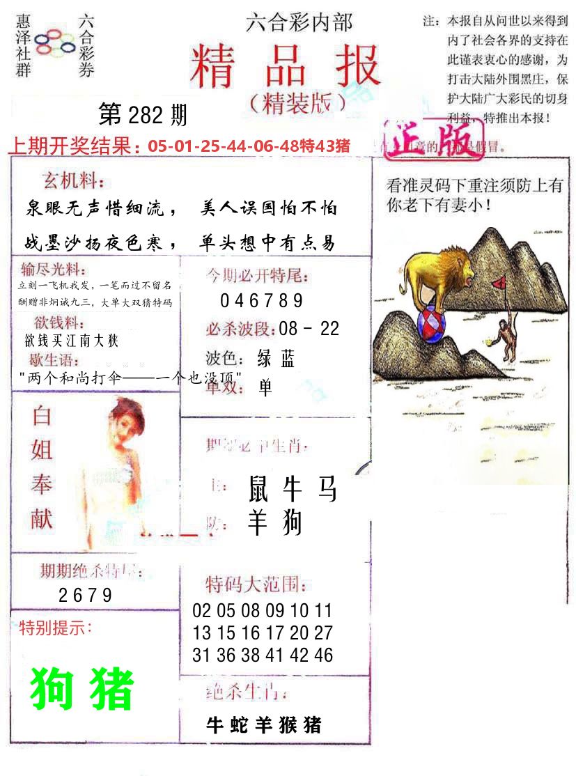 精品报 第282期