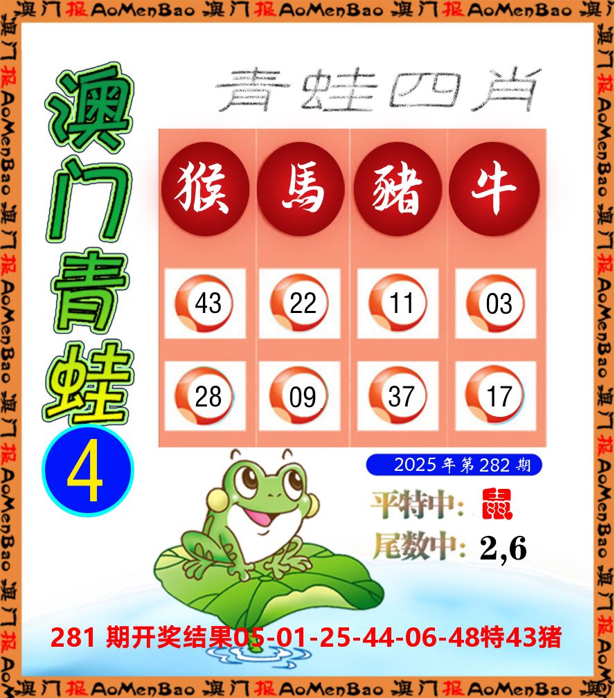 青蛙系列4 第282期
