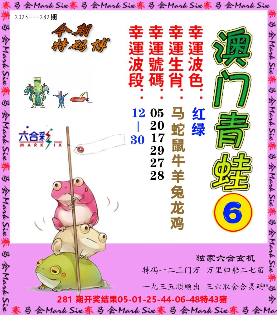 青蛙系列6 第282期