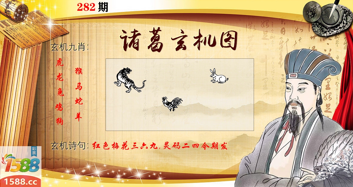 诸葛玄机图 第282期