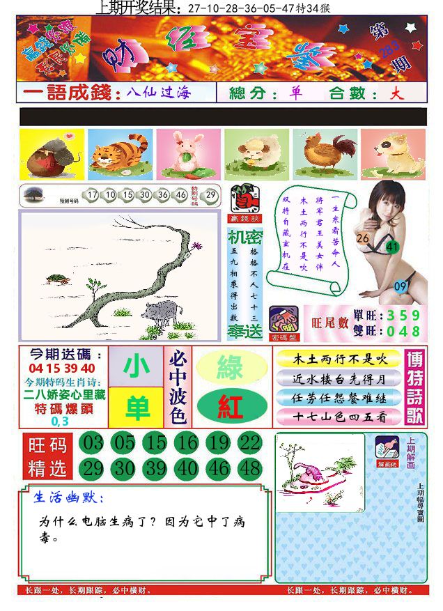 澳门财经宝鉴 第283期