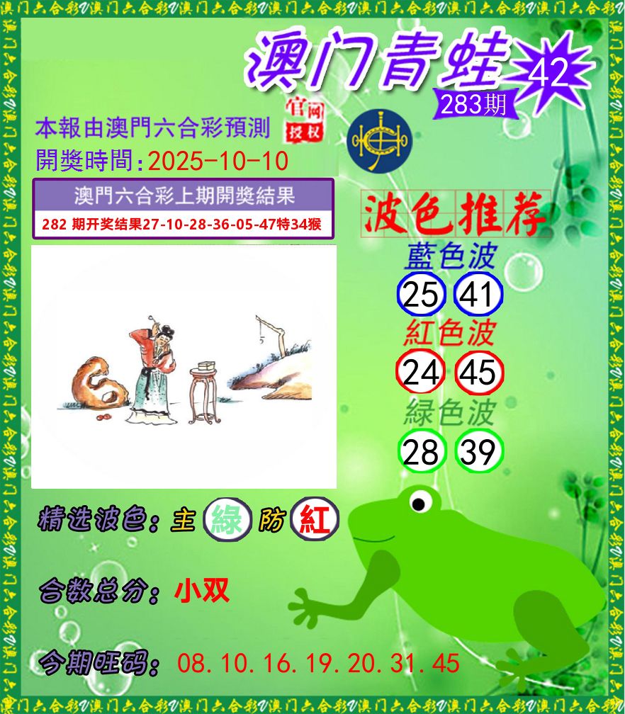 青蛙系列42 第283期