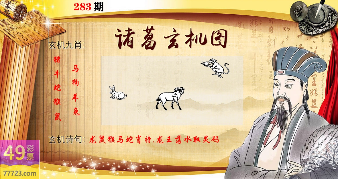 诸葛玄机图 第283期