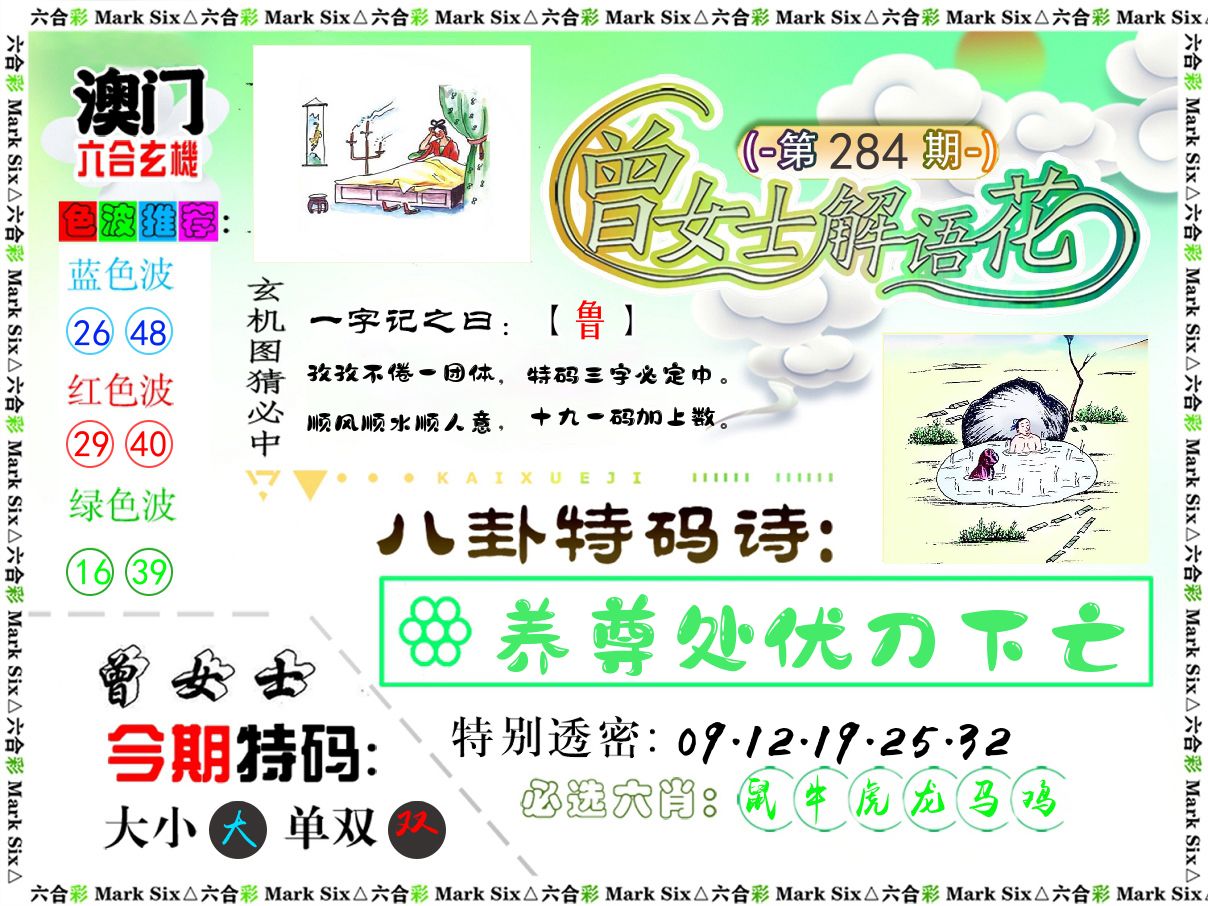 曾女士解语花 第284期