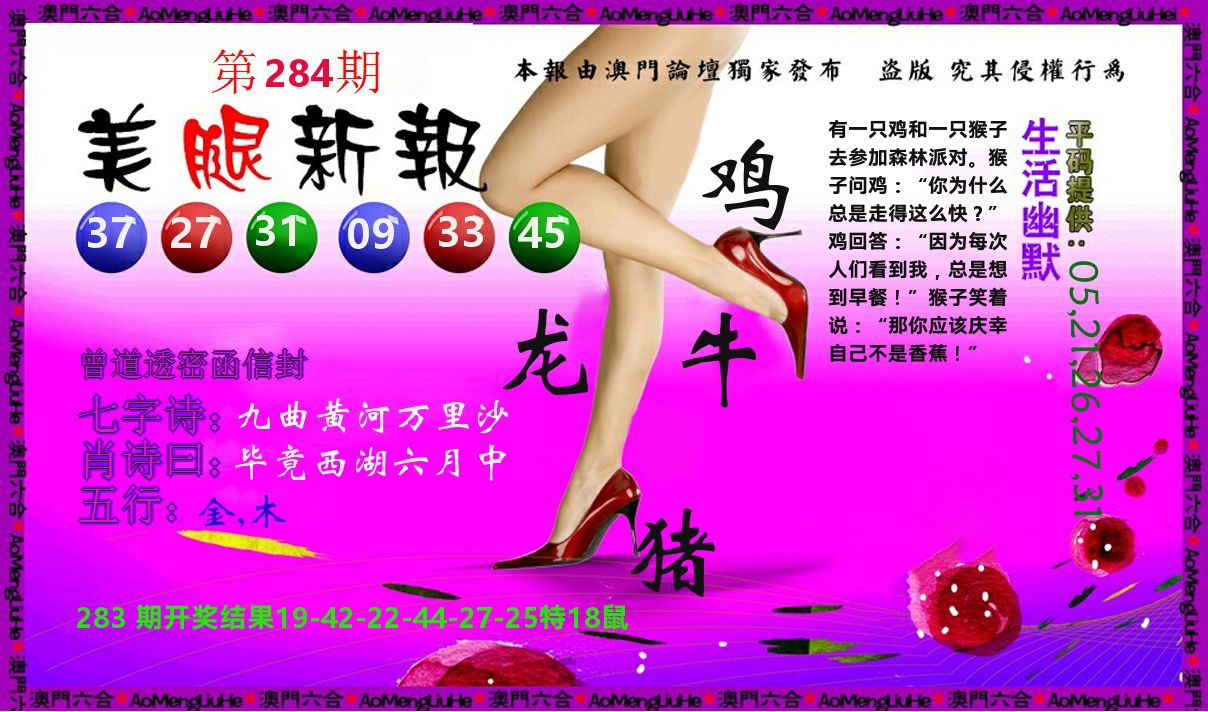 美腿新报 第284期
