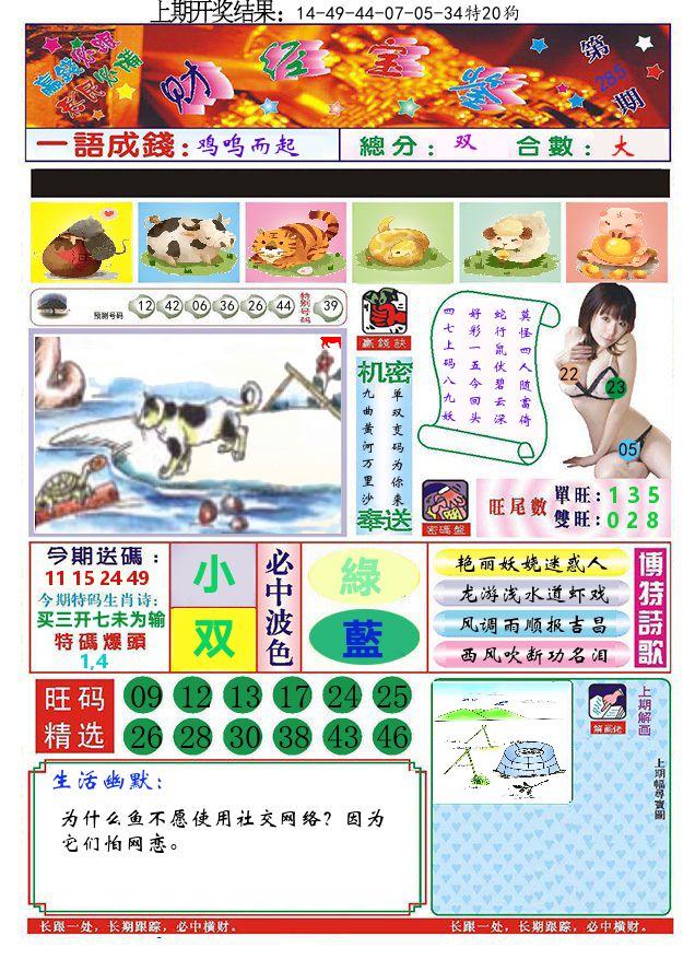 澳门财经宝鉴 第285期