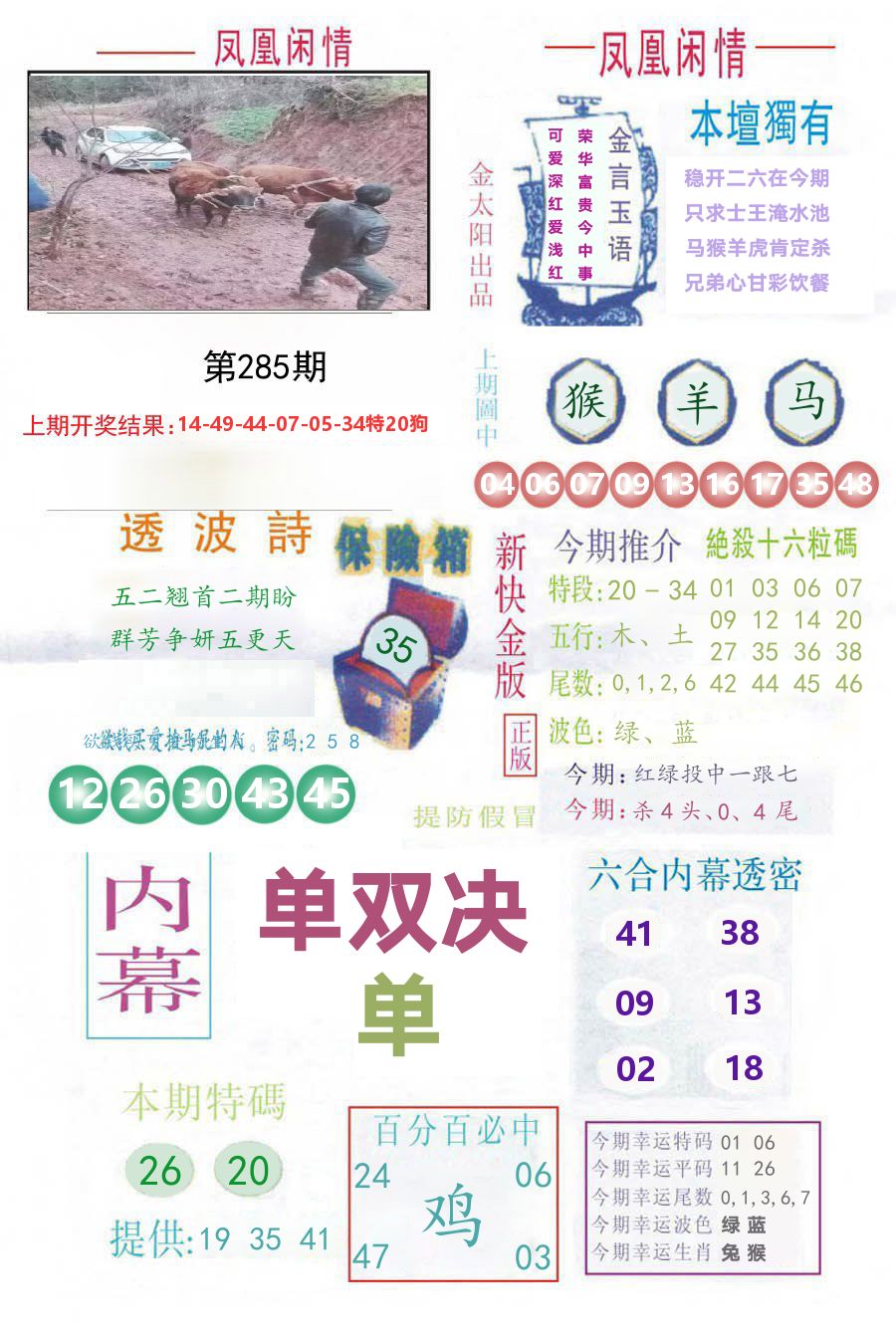凤凰闲情 第285期