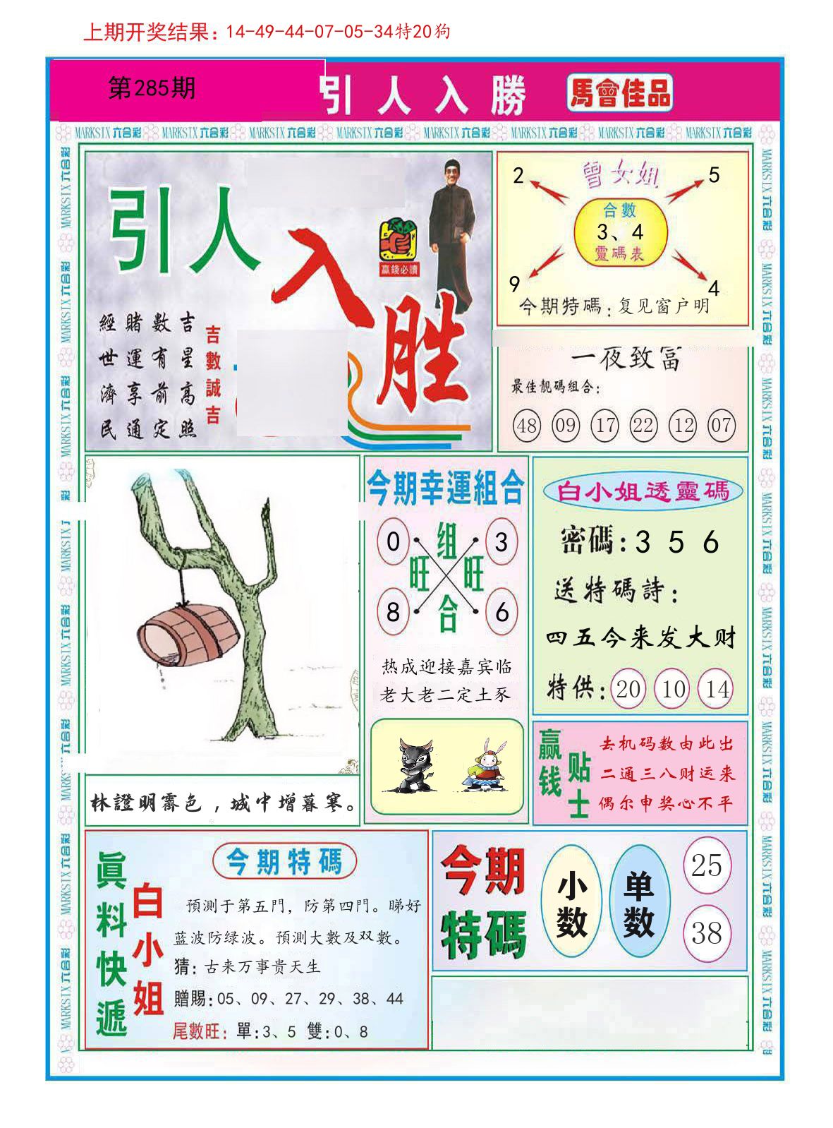 引人入胜 第285期