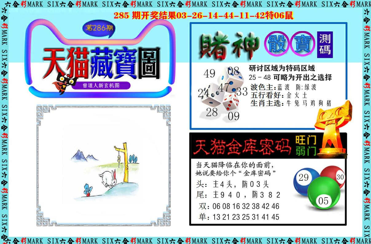 天猫藏宝图 第286期