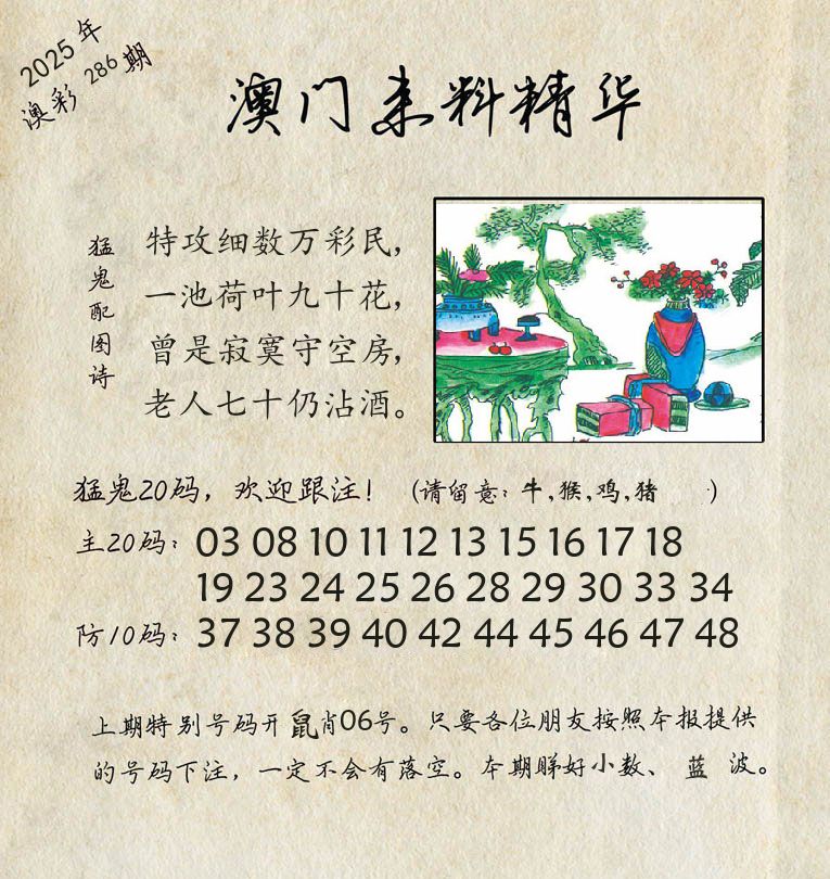 精华来料 第286期