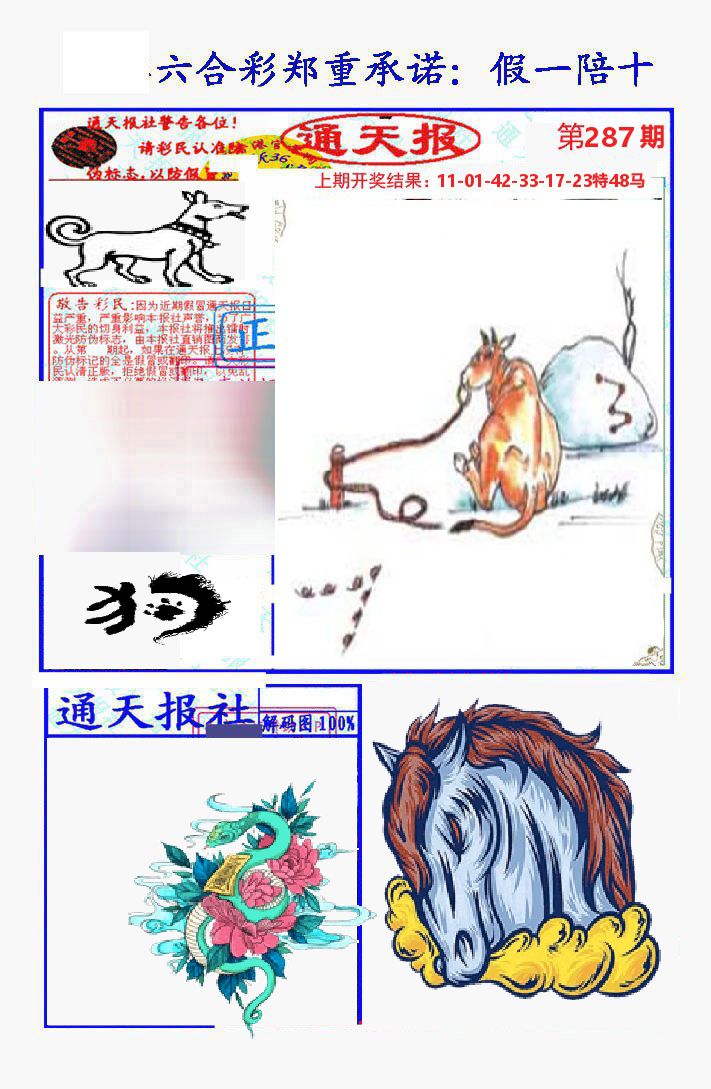 通天报 第287期
