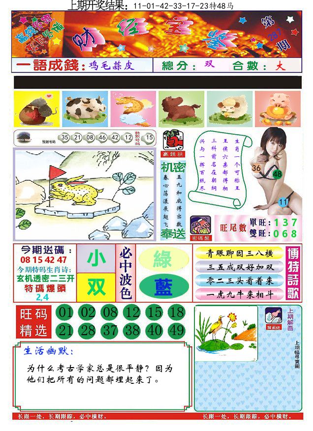 澳门财经宝鉴 第287期
