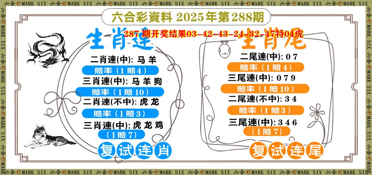 复试连 第288期