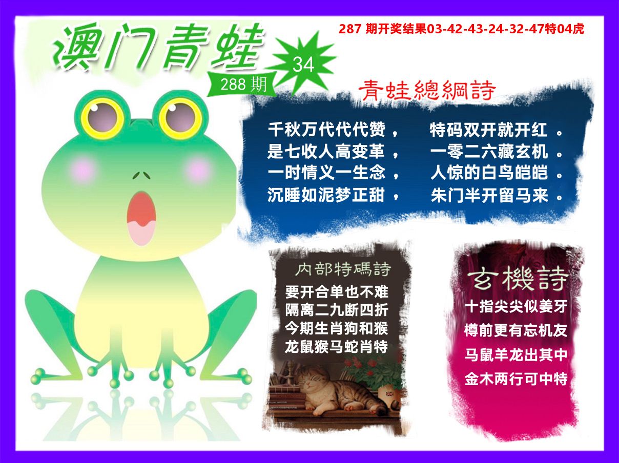 青蛙系列34 第288期