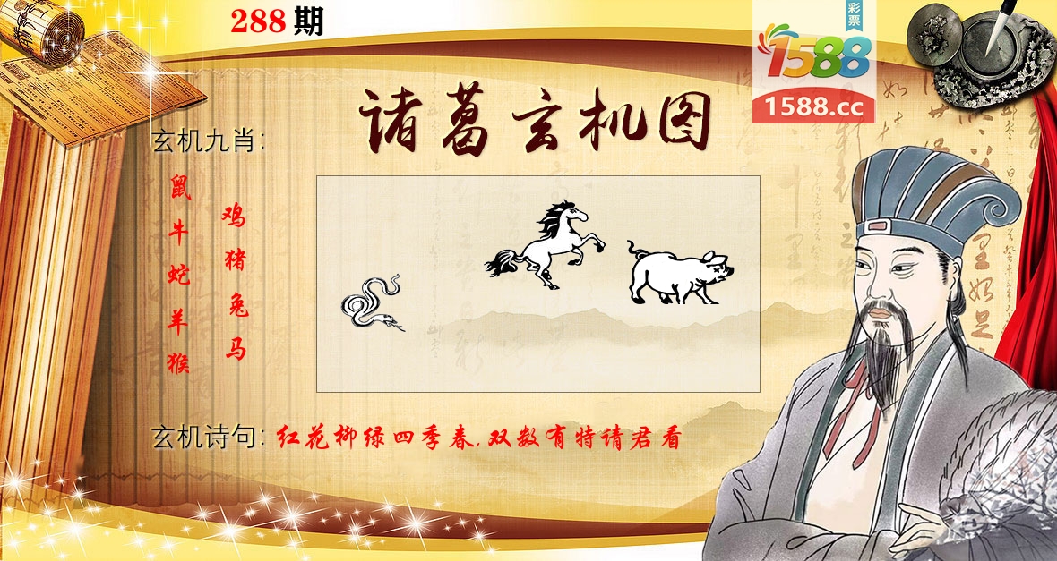 诸葛玄机图 第288期