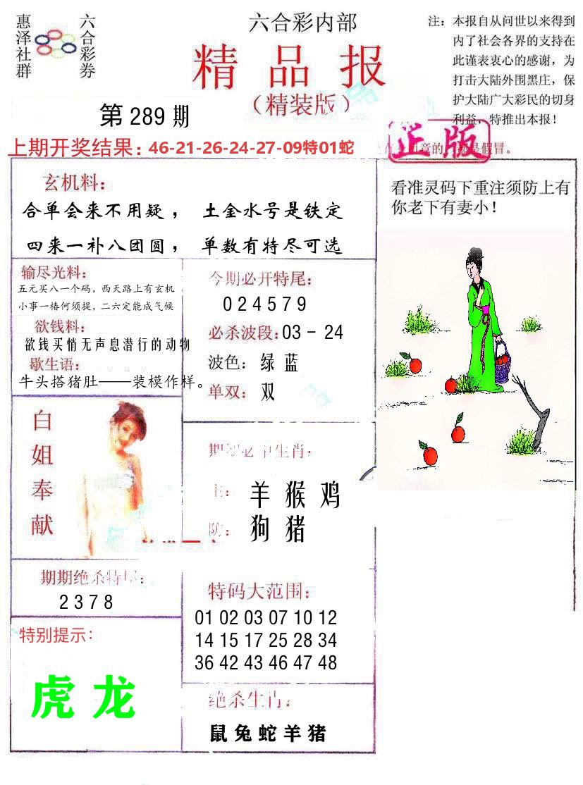 精品报 第289期