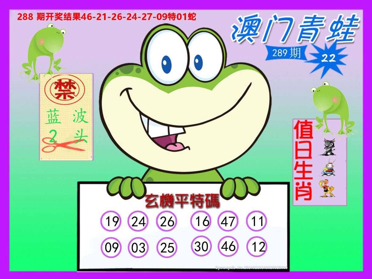 青蛙系列22 第289期
