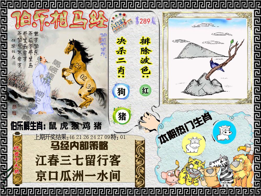 伯乐相马经 第289期
