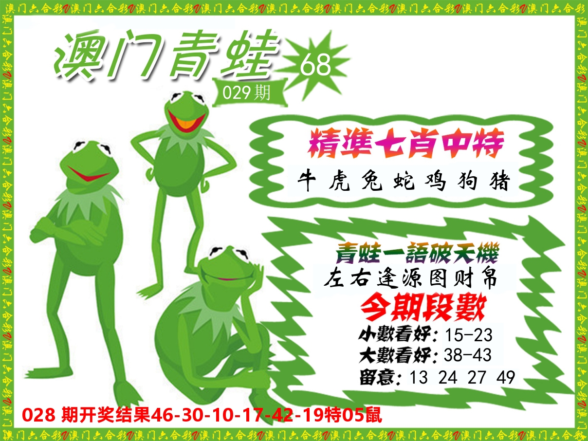 青蛙系列68 第29期