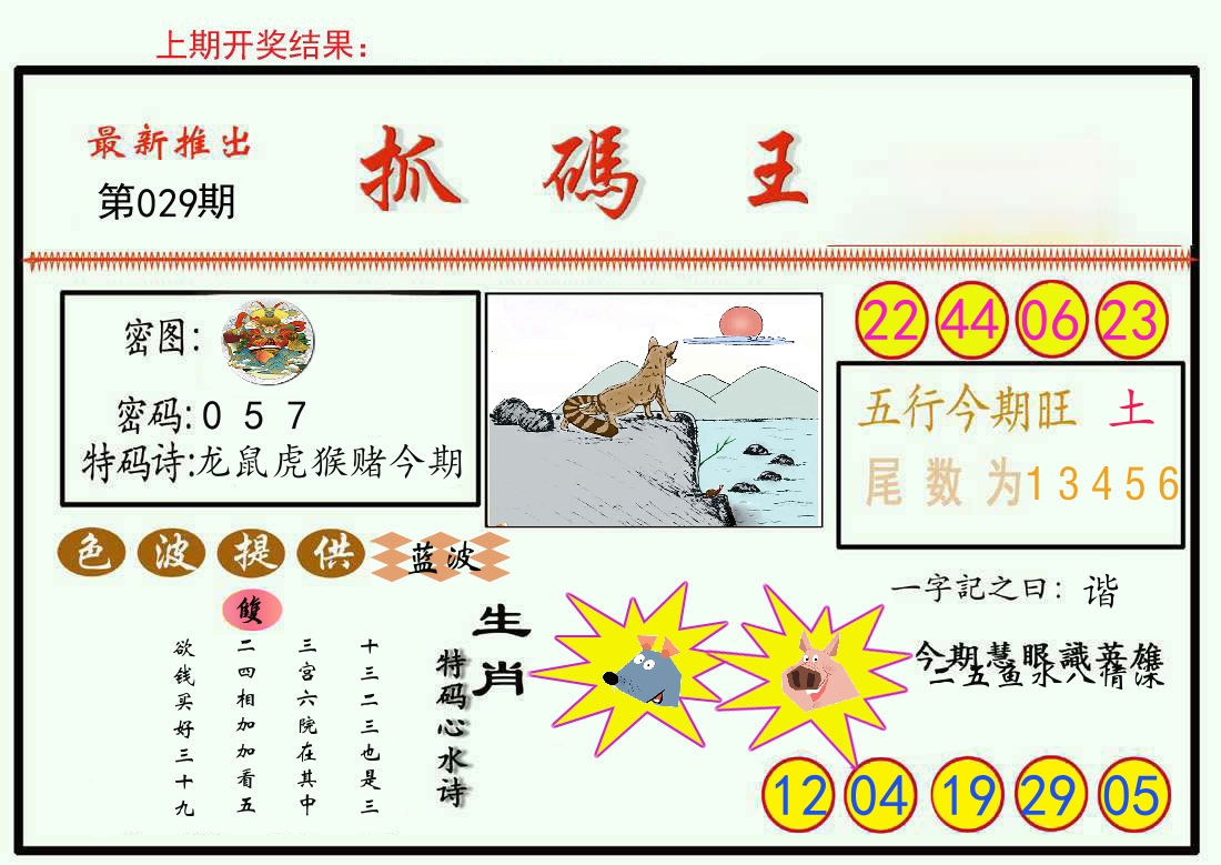 最新抓码王 第29期