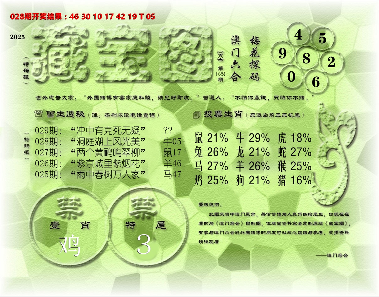 老《藏宝图》 第29期