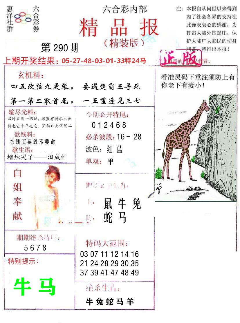 精品报 第290期